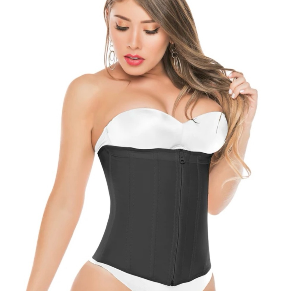 Black Corset Waist Trainer
